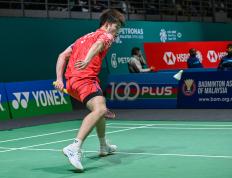 2026世界杯竞猜-（体育）羽毛球——马来西亚公开赛：翁泓阳止步男单首轮